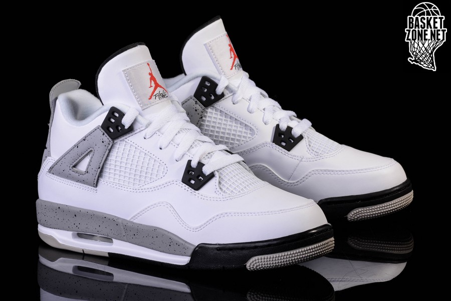 retro 4 white cement og