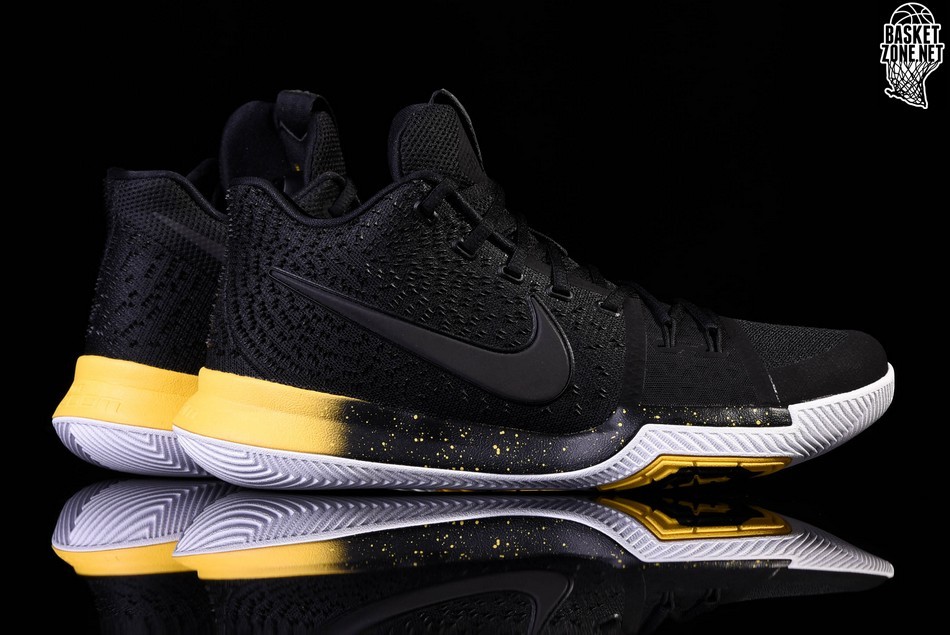 black and yellow kyrie 3