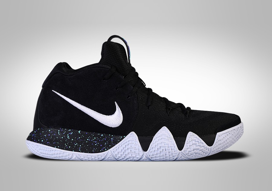 kyrie 4 black and grey