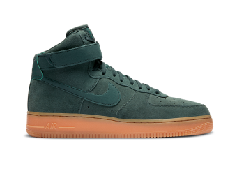 NIKE AIR FORCE 1 HIGH '07 LV8 SUEDE GREEN