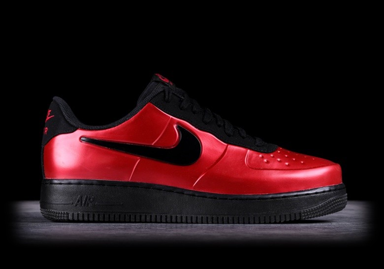 air force 1 foamposite cup red