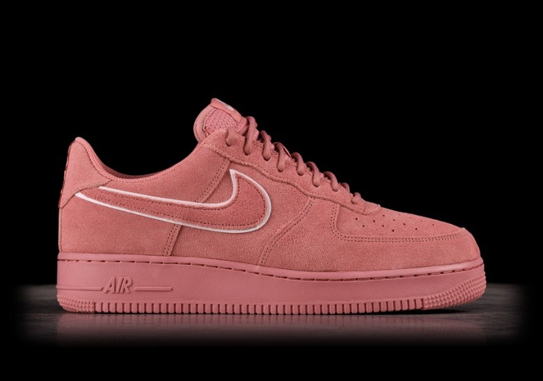 NIKE AIR FORCE 1 LV8 SUEDE RED STARDUST price $92.50 | Basketzone.net