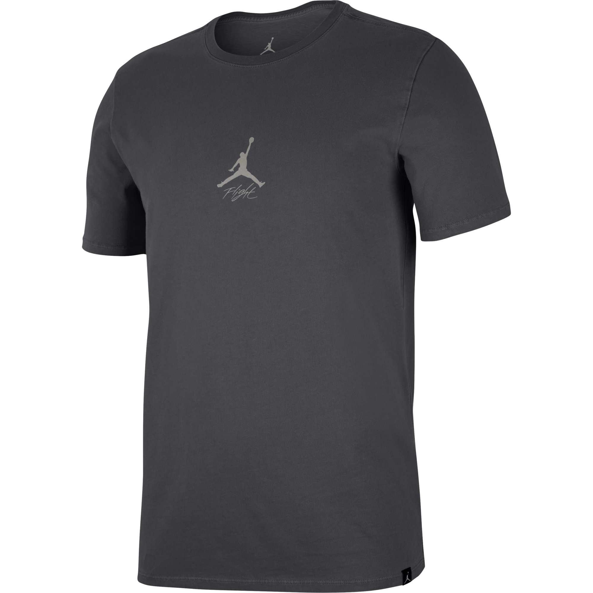 NIKE AIR JORDAN SPORTSWEAR WINGS WASHED TEE DARK SMOKE GREY