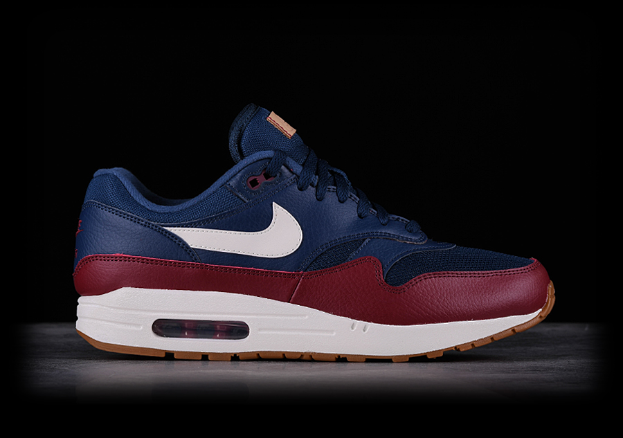 NIKE AIR MAX 1 NAVY TEAM RED Modré cena 3232,50kč | Basketzone.net