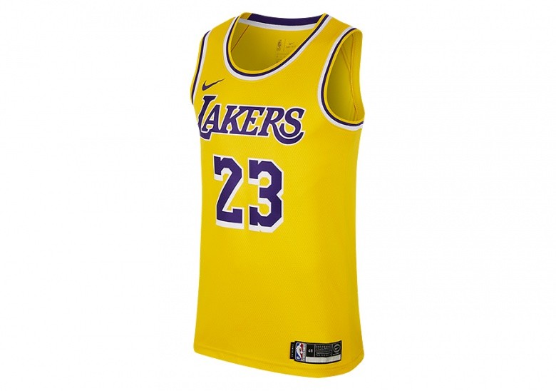 Mitchell & Ness LA Lakers NBA Authentic Swingman Yellow Mesh Shorts Mens  2XL NEW
