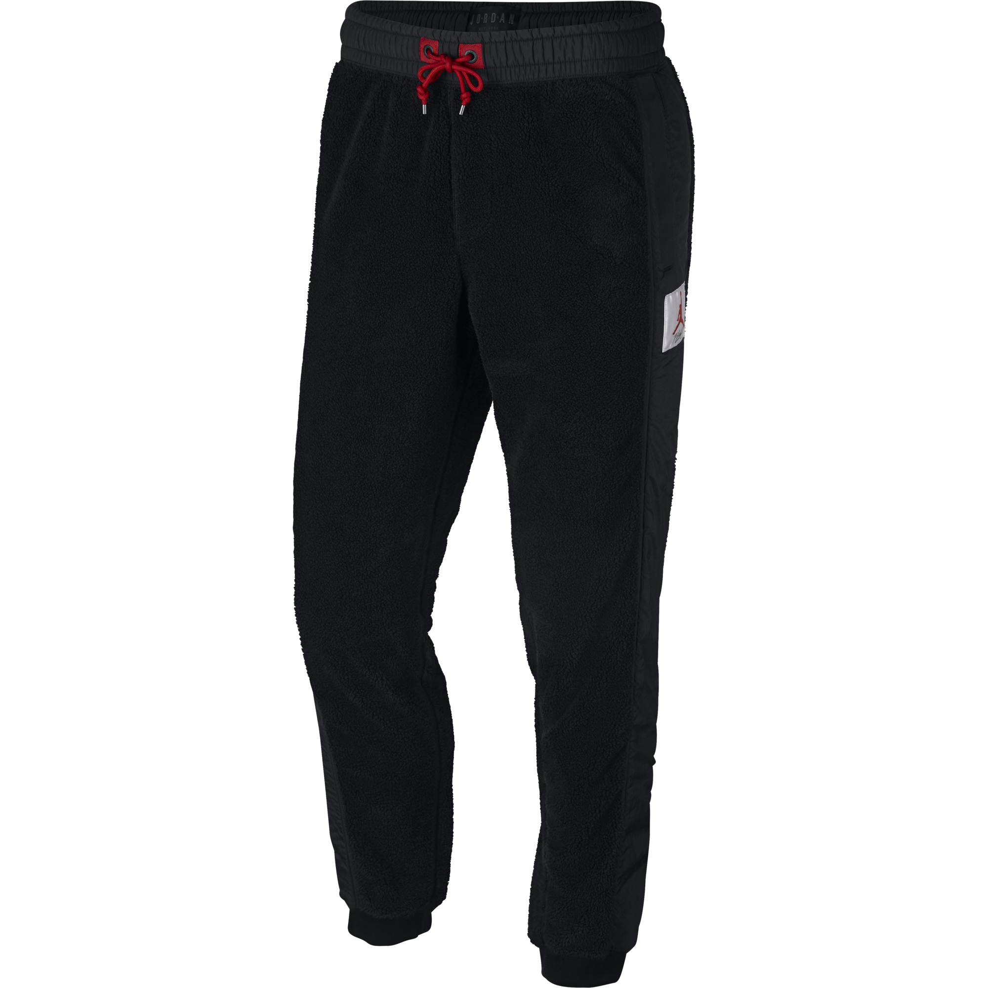 NIKE AIR JORDAN WINGS OF FLIGHT FLEECE PANTS BLACK