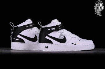air force 1 lv8 mid top white
