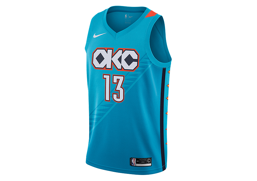 Okc jersey blue outlet