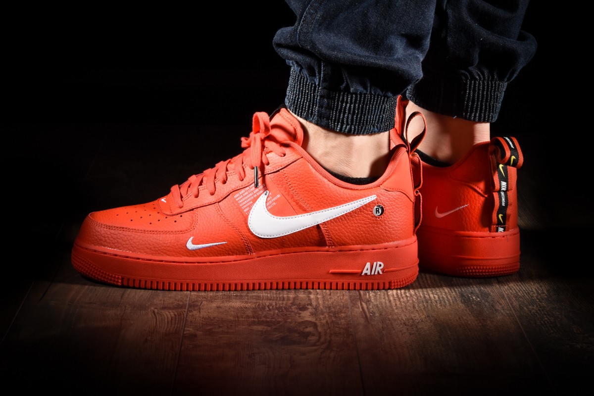 orange air force 1 7 lv8 utility trainers