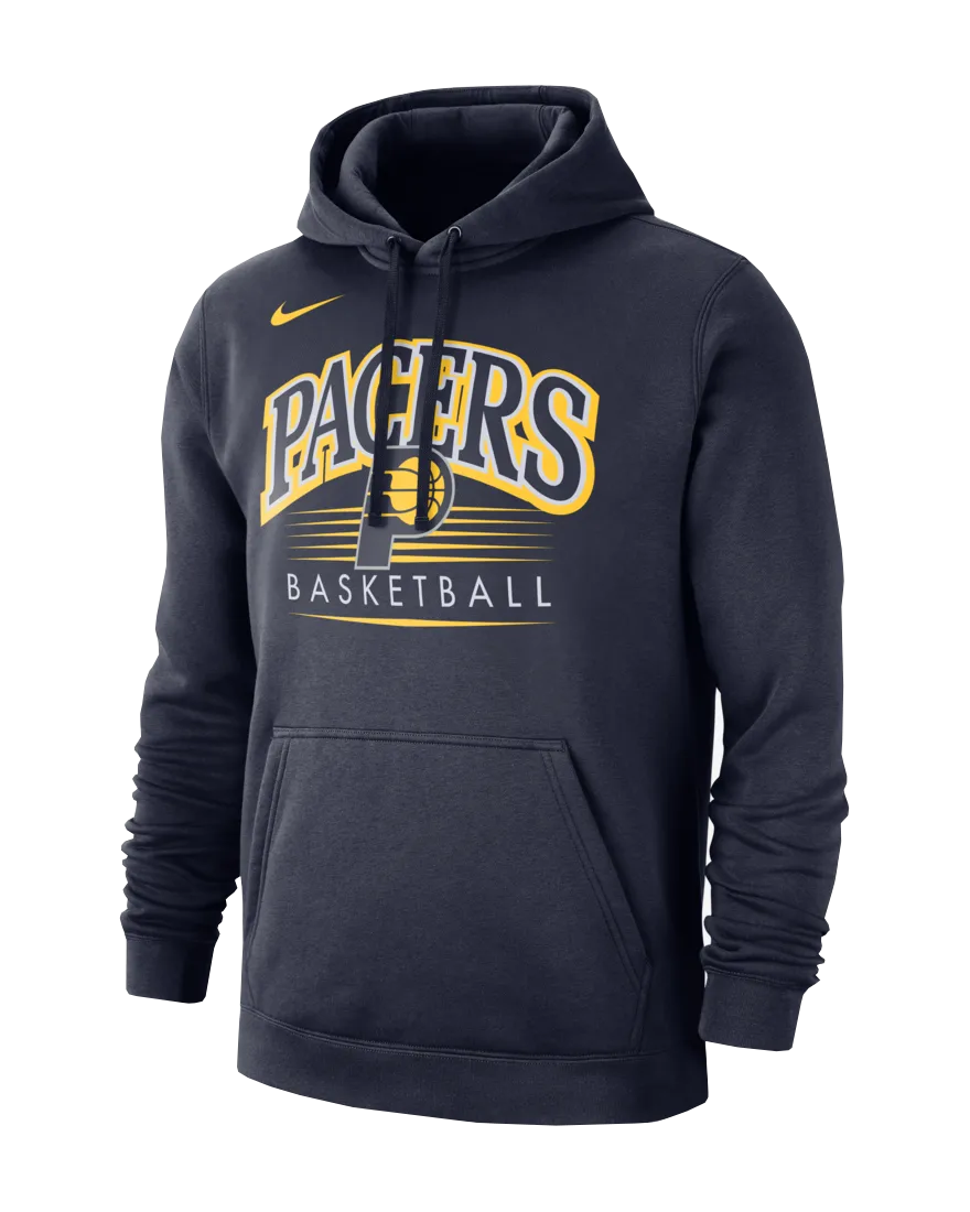 NIKE NBA INDIANA PACERS CREST HOODY COLLEGE NAVY