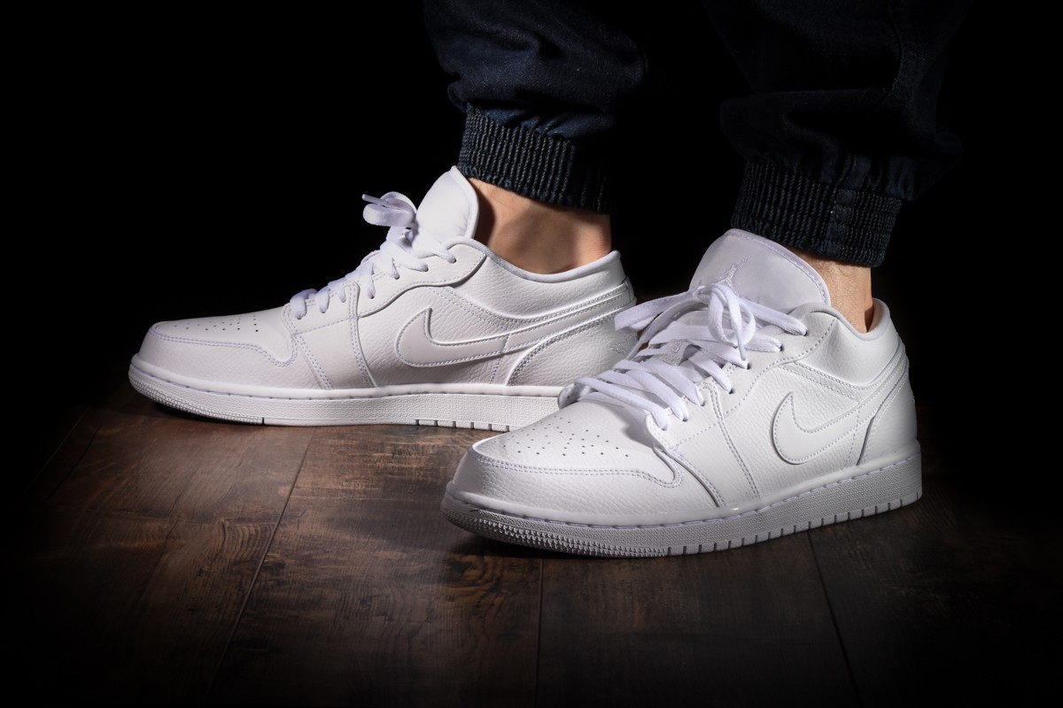 air jordan 1 retro low white