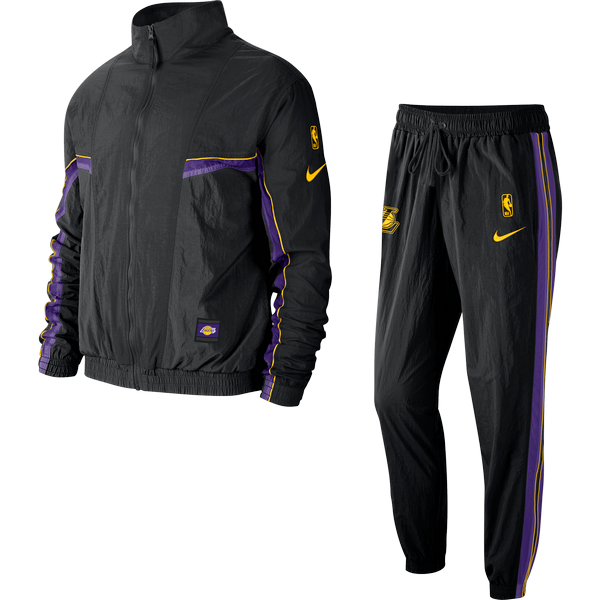 NIKE NBA LOS ANGELES LAKERS COURTSIDE TRACKSUIT BLACK
