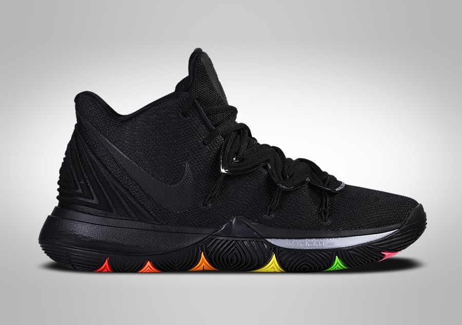 Nike Mens Kyrie 5 Basketball Shoe Rainbow Soles 12