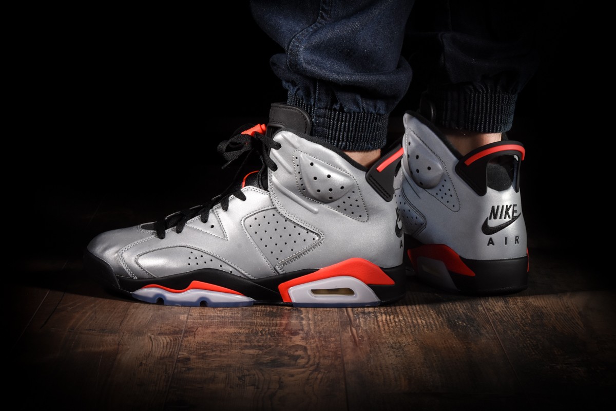 Jordan 6 clearance retro reflective infrared