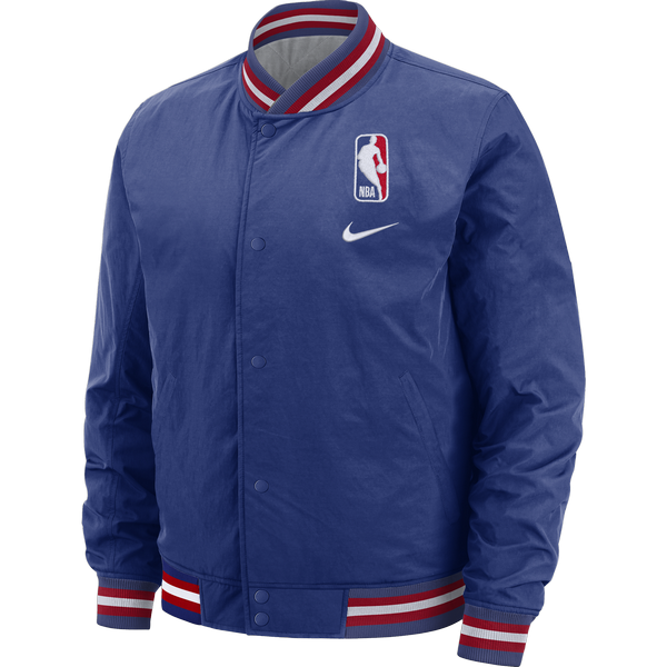 NIKE NBA N31 COURTSIDE JACKET RUSH BLUE