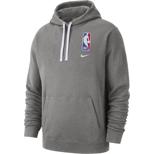 NIKE NBA N31 COURTSIDE PULLOVER HOODIE DARK GREY HEATHER