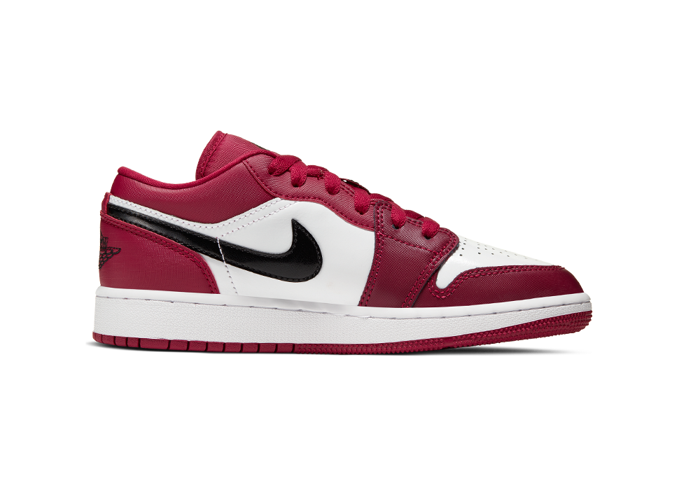 NIKE AIR JORDAN 1 RETRO LOW GS NOBLE RED