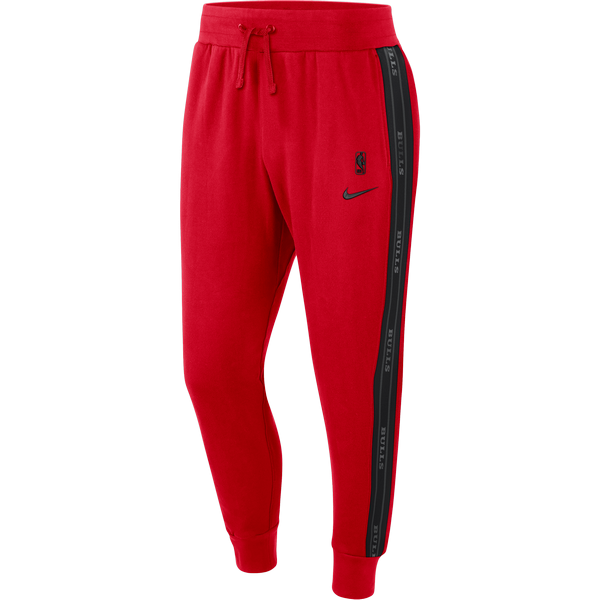 NIKE NBA CHICAGO BULLS COURTSIDE PANTS UNIVERSITY RED