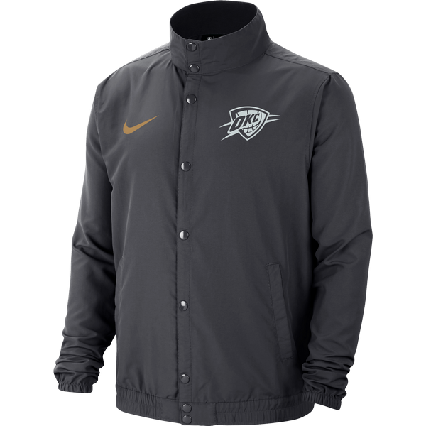 NIKE NBA OKLAHOMA CITY THUNDER JACKET ANTHRACITE