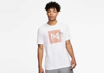 NIKE PG DRI-FIT TEE WHITE