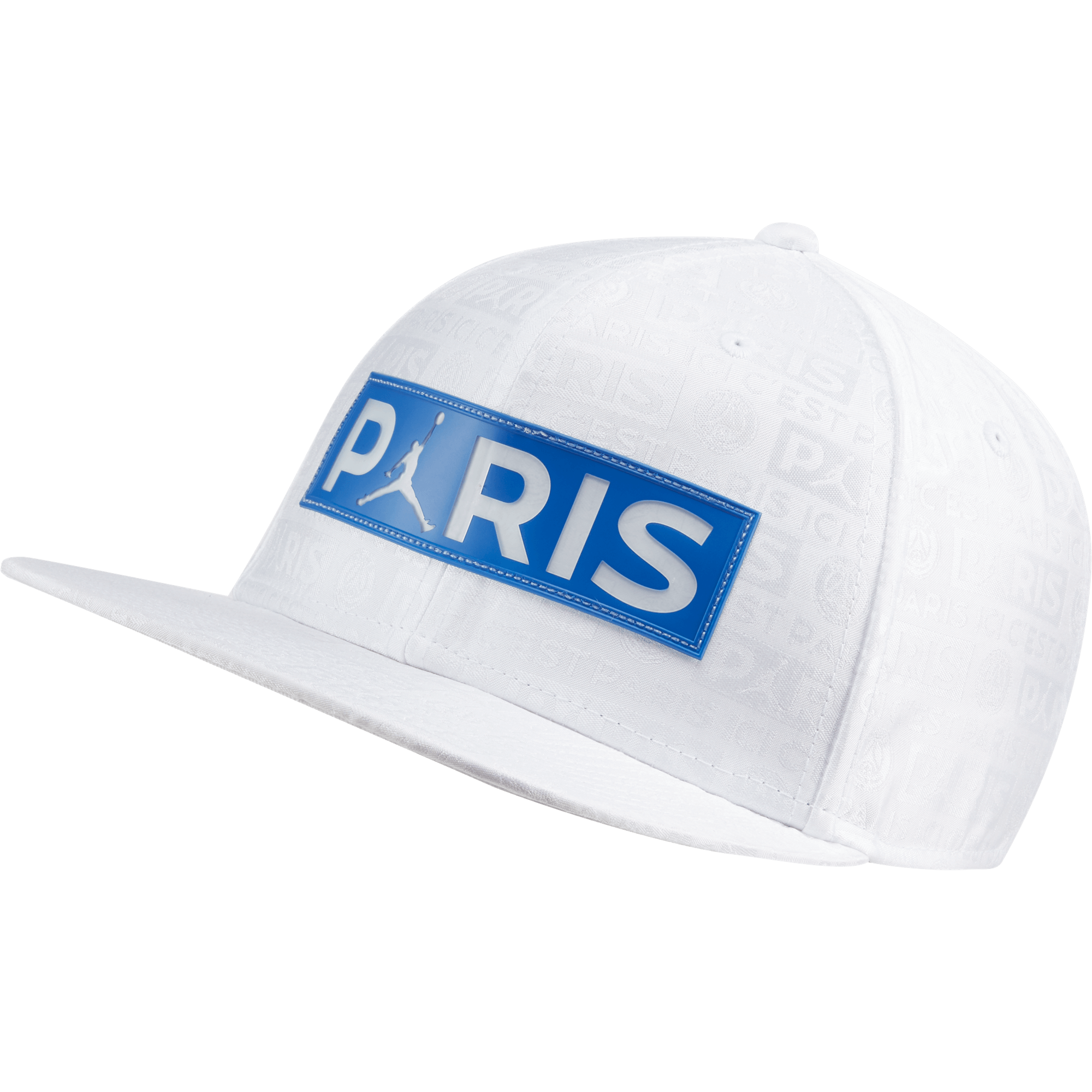 NIKE AIR JORDAN PSG PARIS SAINT-GERMAIN PRO CAP SNAPBACK WHITE