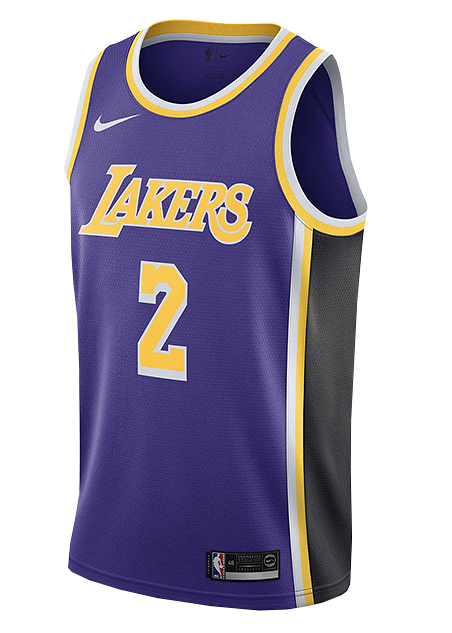 Men's Los Angeles Lakers Lonzo Ball Nike Yellow Swingman Jersey - Icon  Edition