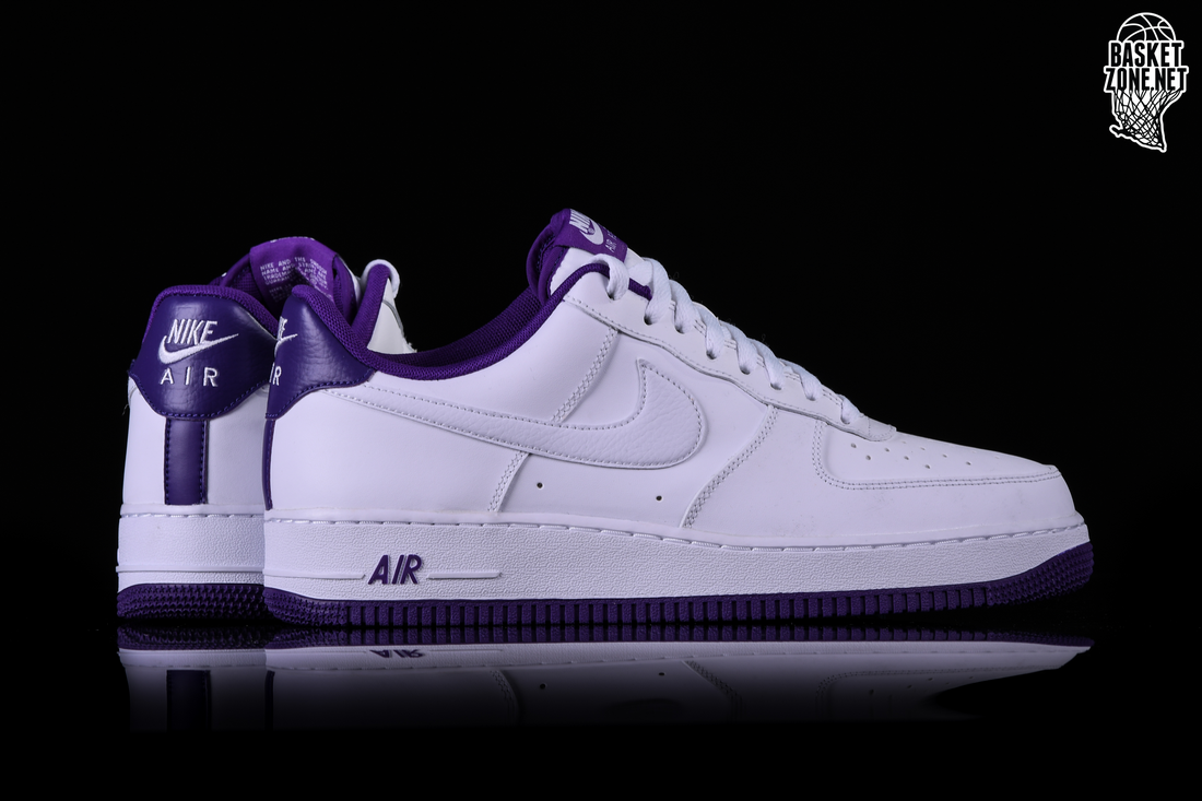 white voltage purple air force 1