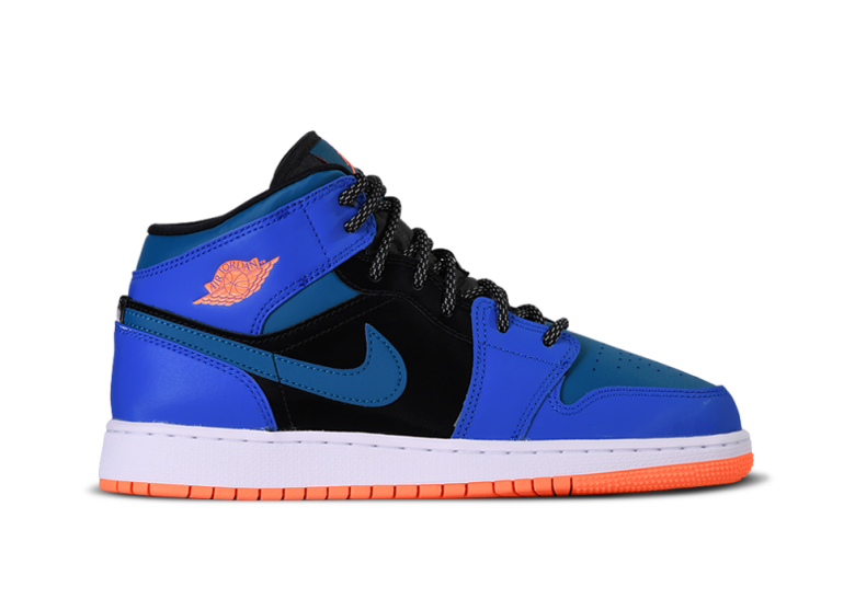 NIKE AIR JORDAN 1 RETRO MID GS RACER BLUE