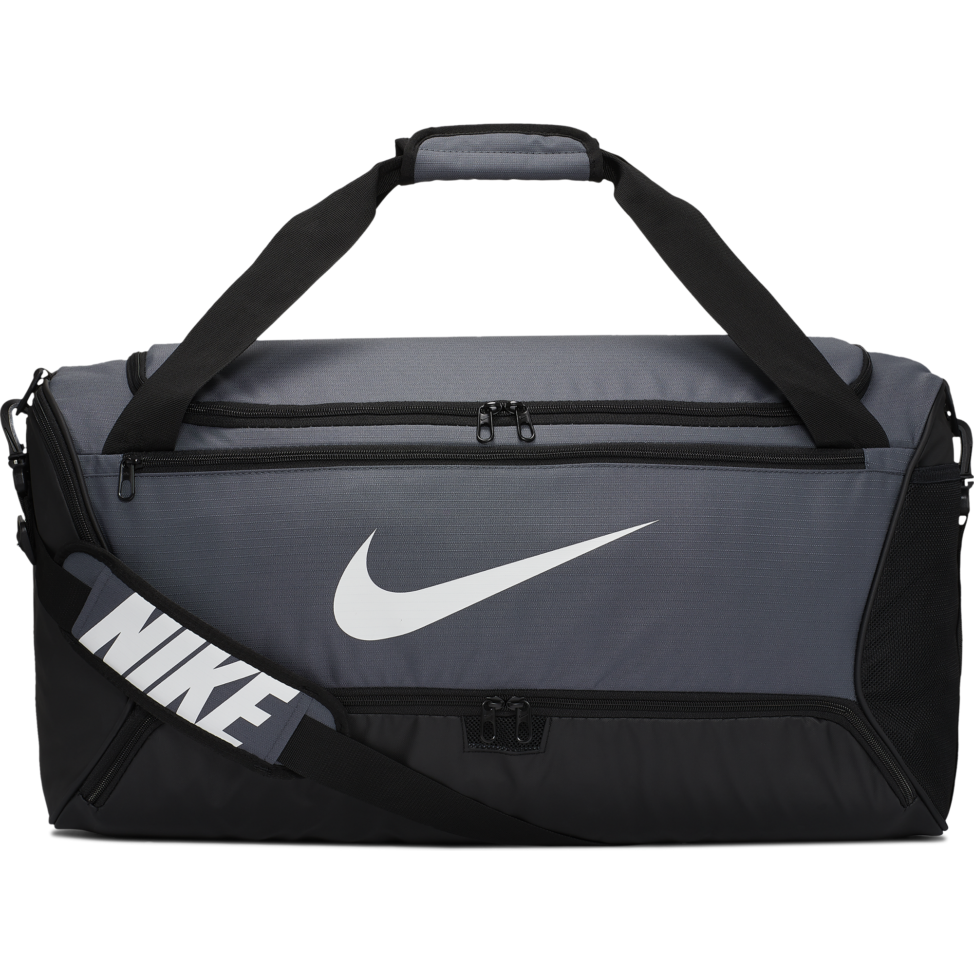 NIKE BRASILIA TRAINING DUFFEL BAG MEDIUM (60L) FLINT GREY