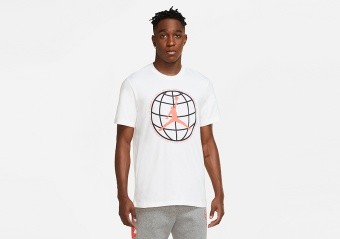 NIKE AIR JORDAN WINTER UTILITY MOUNTAINSIDE TEE WHITE