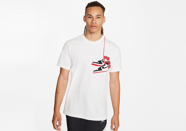 NBA Nike Select Series 2 Courtside MVP T-Shirt - White - Mens