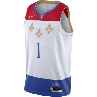 Youth New Orleans Pelicans Zion Williamson Nike White 2019/20 Swingman  Player Jersey - City Edition