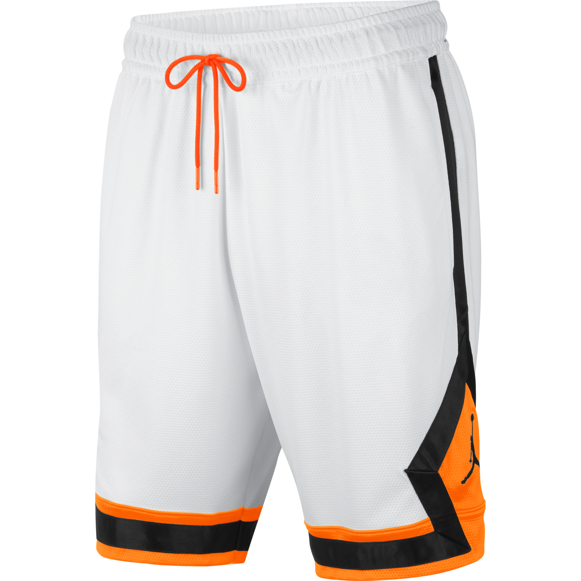 NIKE AIR JORDAN JUMPMAN DIAMOND SHORTS WHITE