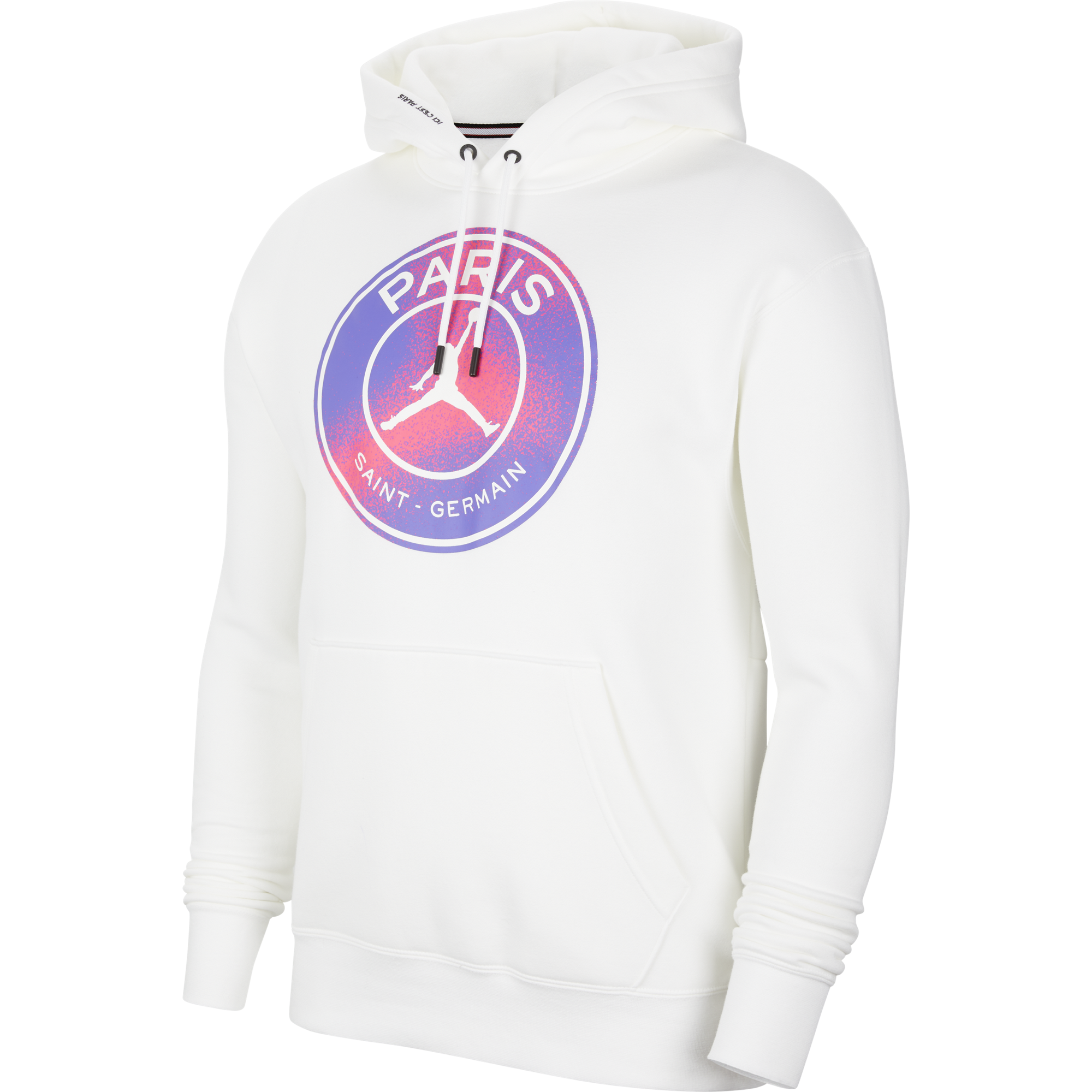 NIKE AIR JORDAN PSG PARIS SAINT GERMAIN FLEECE PULLOVER HOODIE