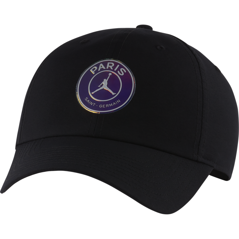 NIKE AIR JORDAN PSG PARIS SAINT GERMAIN HERITAGE86 CAP BLACK for 25.00 kicksmaniac