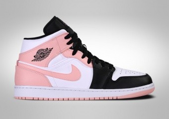 Air jordan hot sale 1 mid crimson