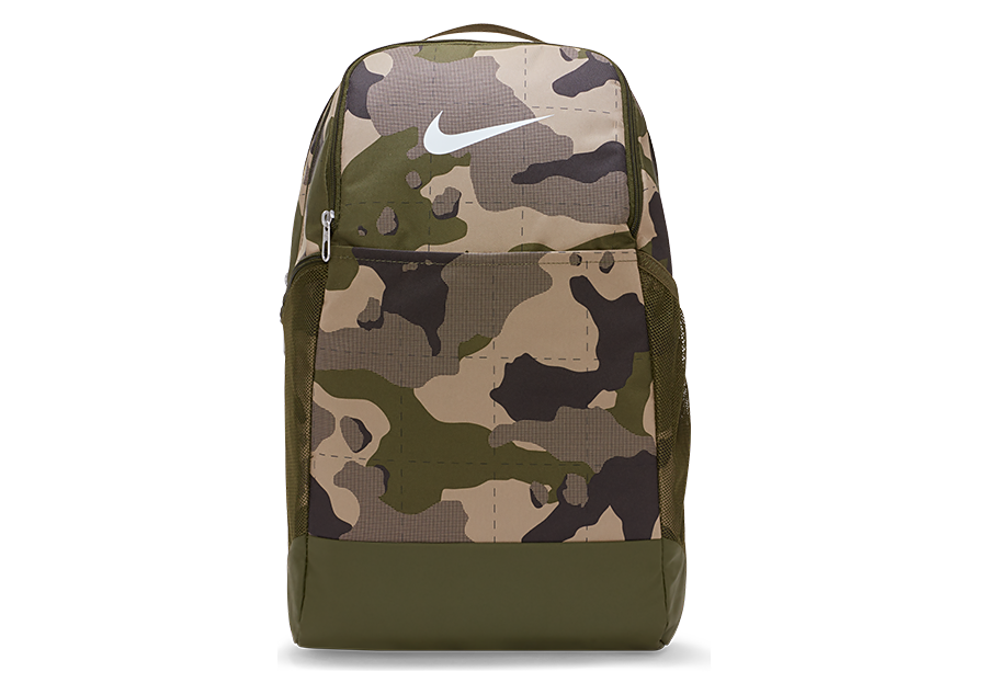 NIKE BRASILIA CAMO TRAINING BACKPACK KHAKI