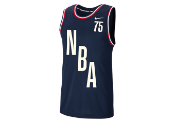 NIKE TEAM NBA 31 TANK DNA COURTSIDE COLLEGE NAVY