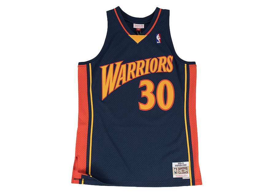 MITCHELL & NESS NBA SWINGMAN JERSEY GOLDEN STATE WARRIORS - STEPHEN CURRY #30