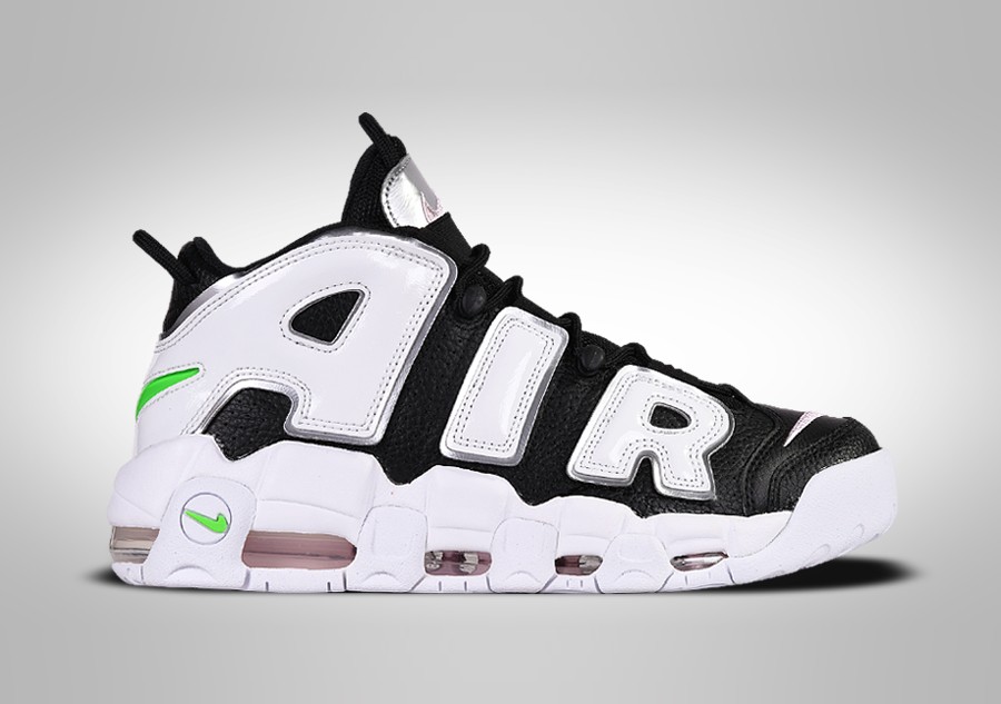 NIKE nike air more uptempo 96 black and white AIR MORE UPTEMPO '96 OG BLACK WHITE GREEN SCOTTIE PIPPEN