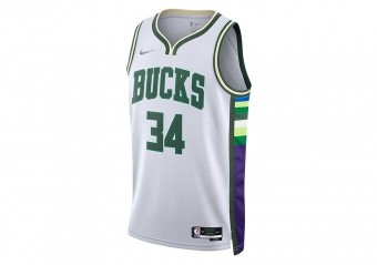 Nike+Giannis+Antetokounmpo+Milwaukee+Bucks+Series+Jersey+Size+XL+DA6953-387  for sale online