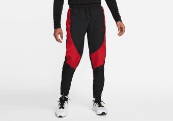 Jordan Sport Dri-FIT Crossover Fleece Pants Black - BLACK/WHITE