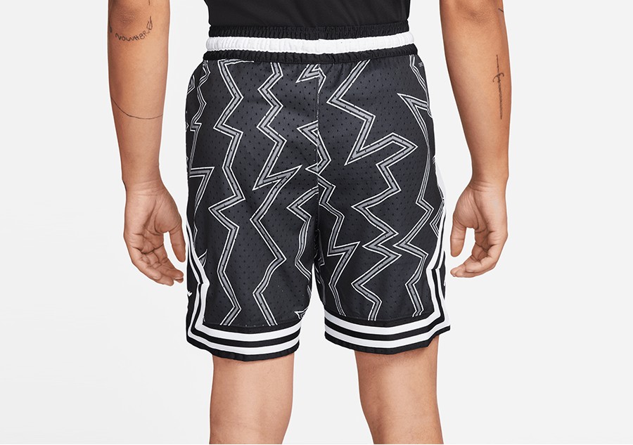 JORDAN Tights JORDAN SPORT DRI-FIT in black/ white