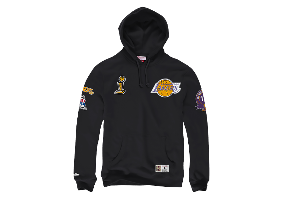 MITCHELL & NESS CHAMP CITY HOODY LOS ANGELES LAKERS