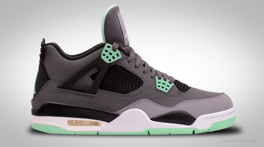 NIKE AIR JORDAN 4 RETRO GREEN GLOW por 155 00 Basketzone