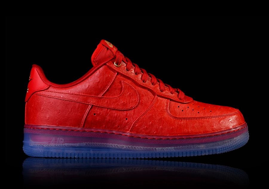 NIKE AIR FORCE 1 COMFORT LUX LOW RED 